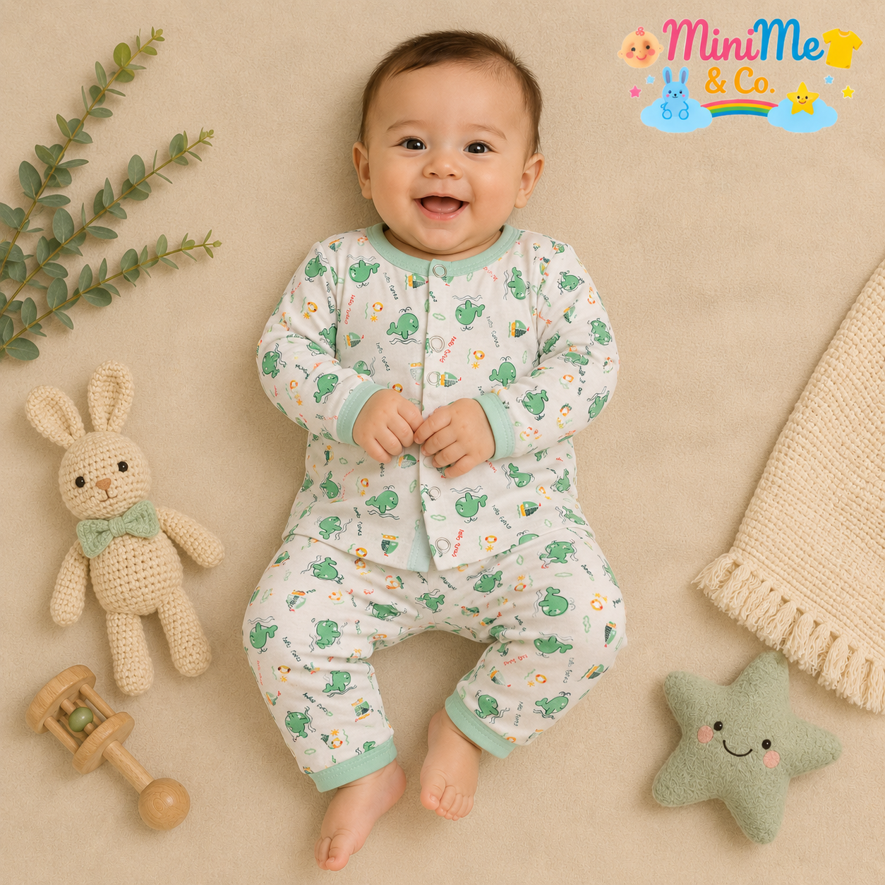 Trouser Shirt For Newborn Babies