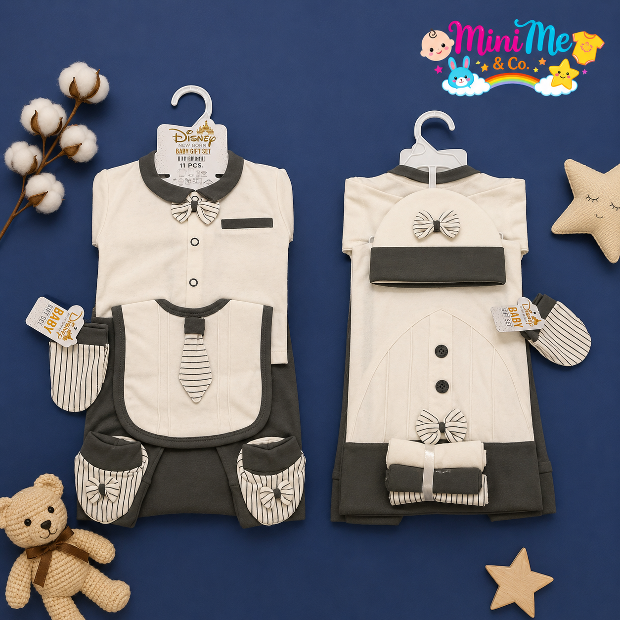 Bow Tie Starter Set 11-pc (grey)