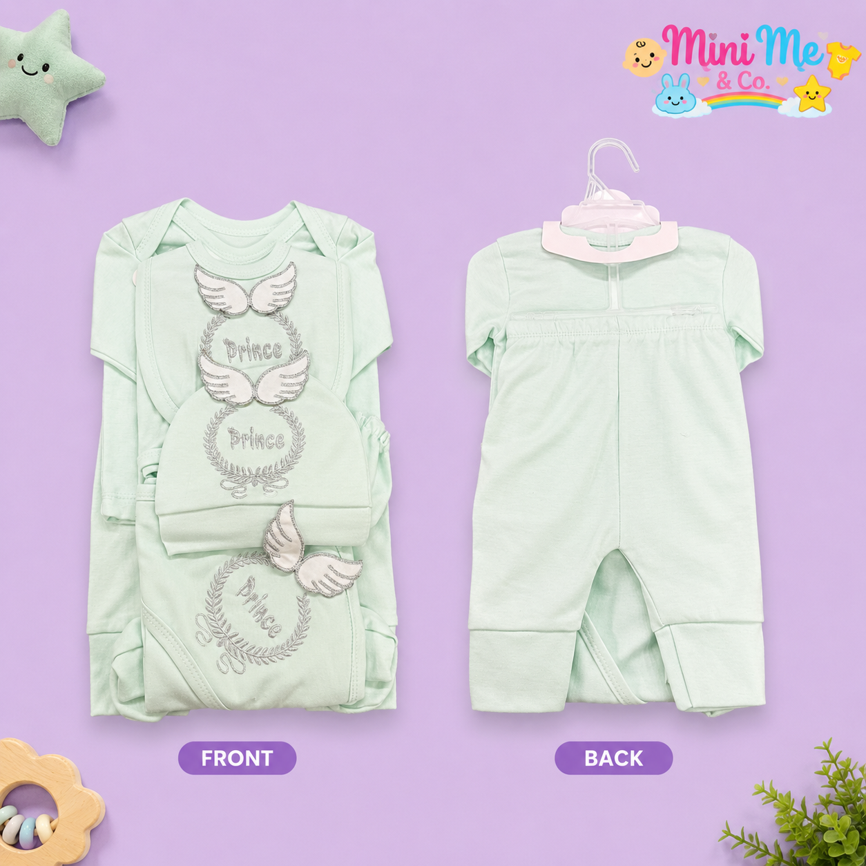 Prince Starter Set – Mint Green (7 PCS)
