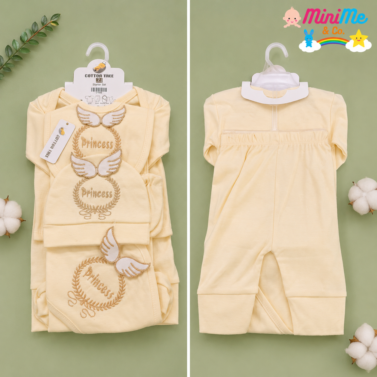 Princess Starter Set – Cream Yellow (7 PCS)