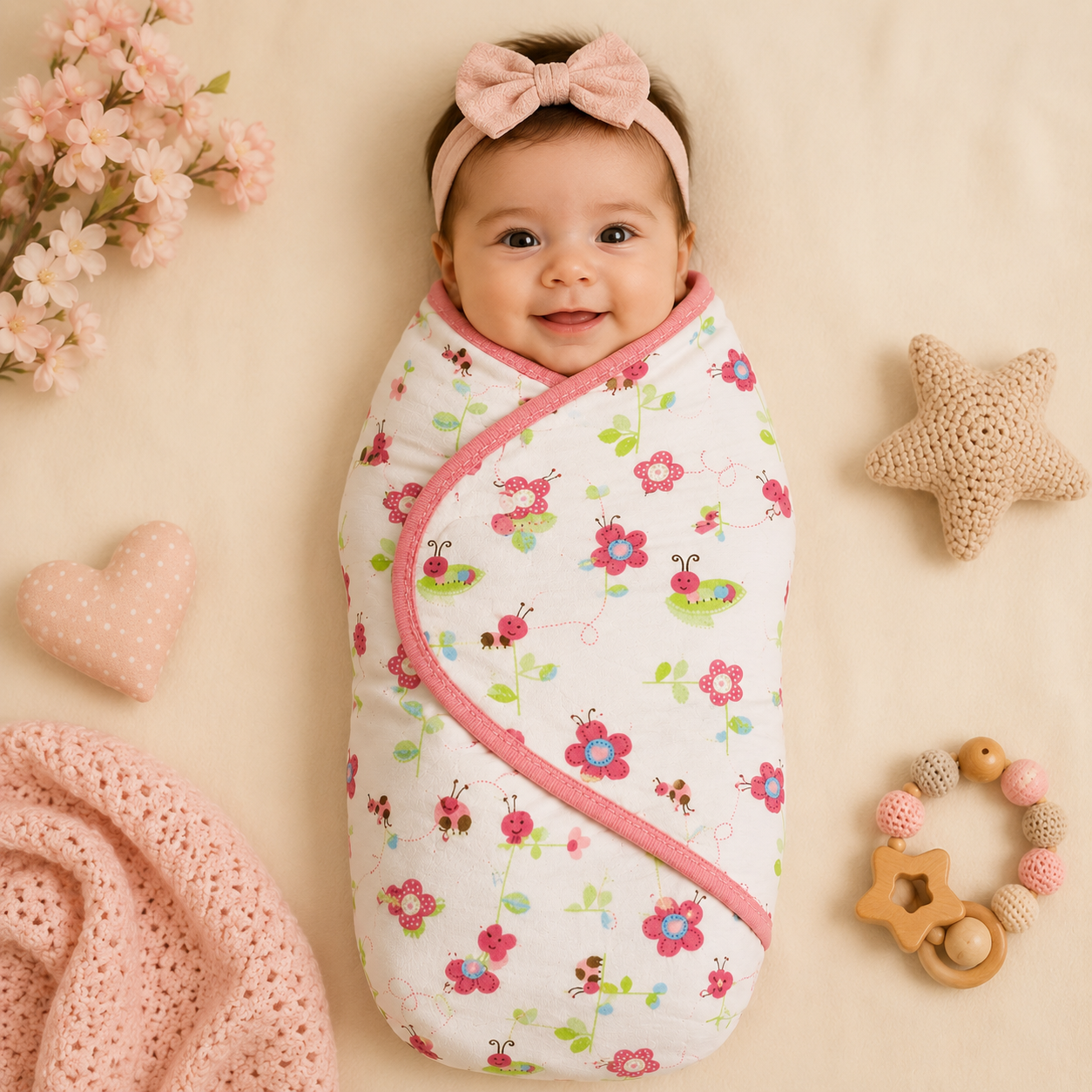 100% Cotton Swaddle