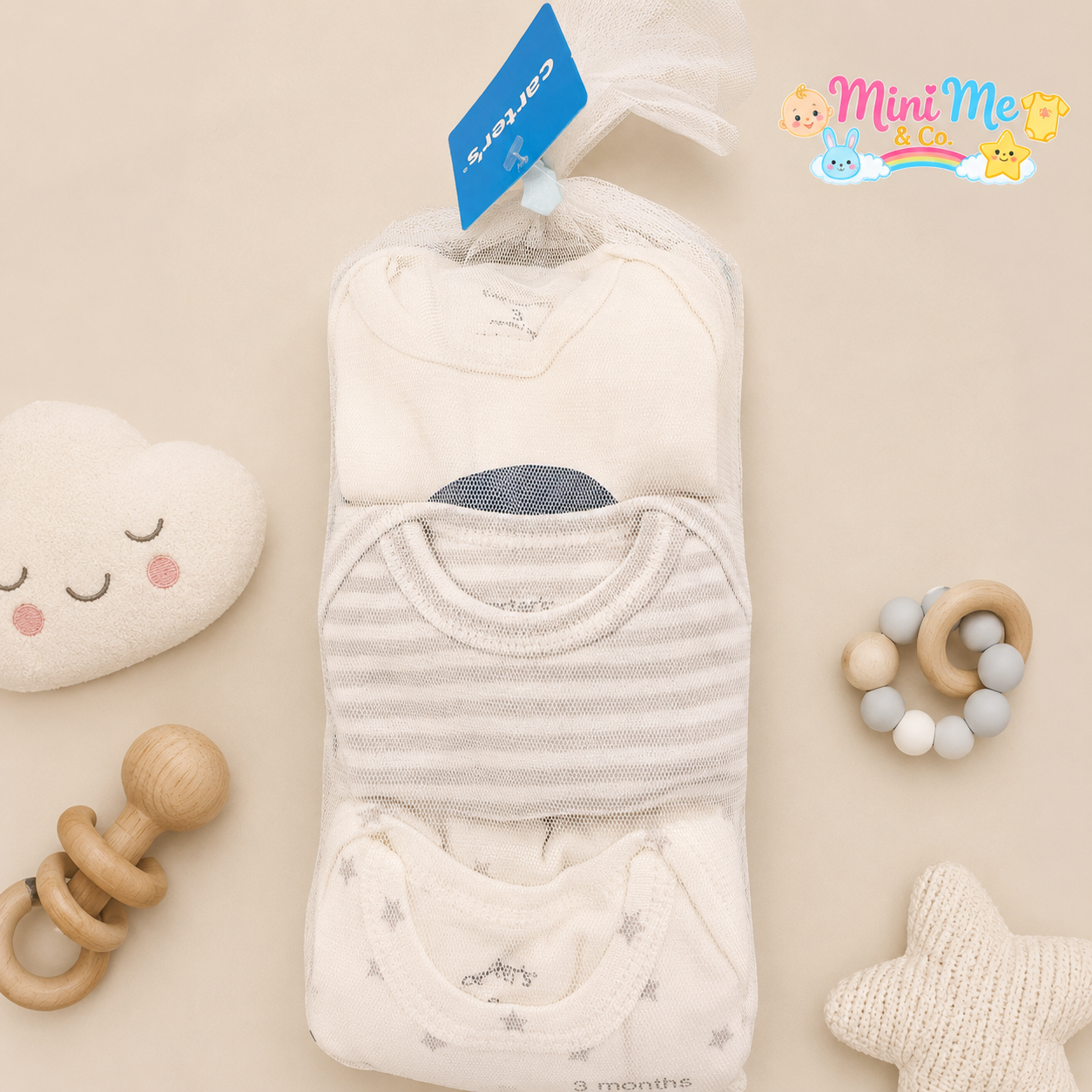 Carter's Neutral Bodysuit Set