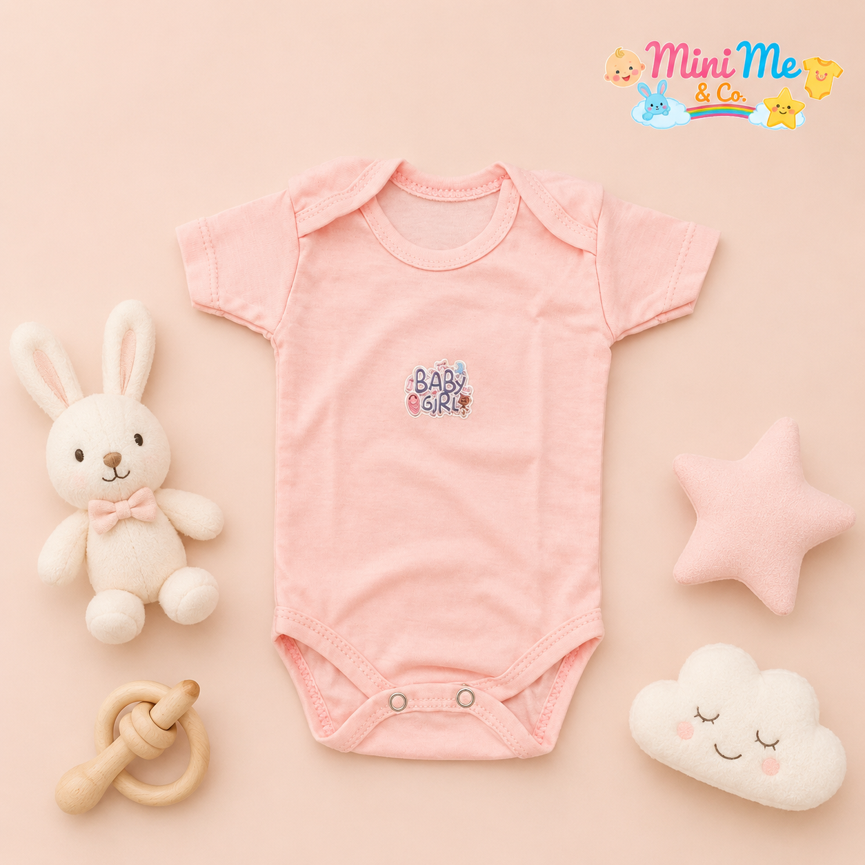 Pink Babygirl Bodysuit