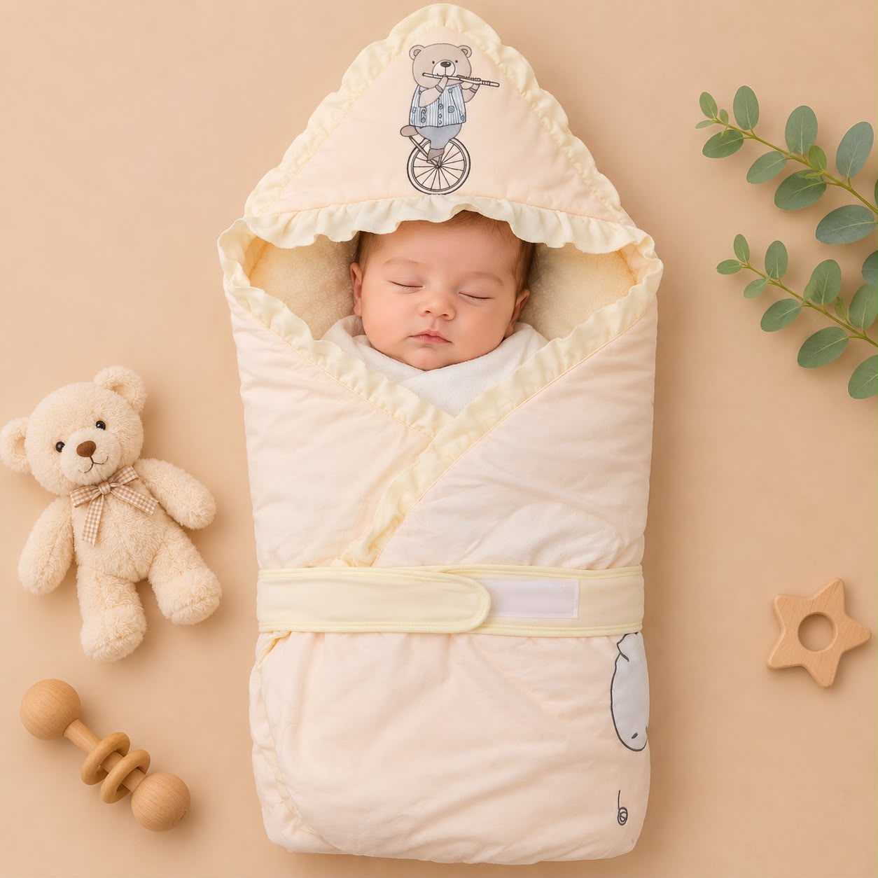 Baby Carry Nest + Blanket + Swaddle
