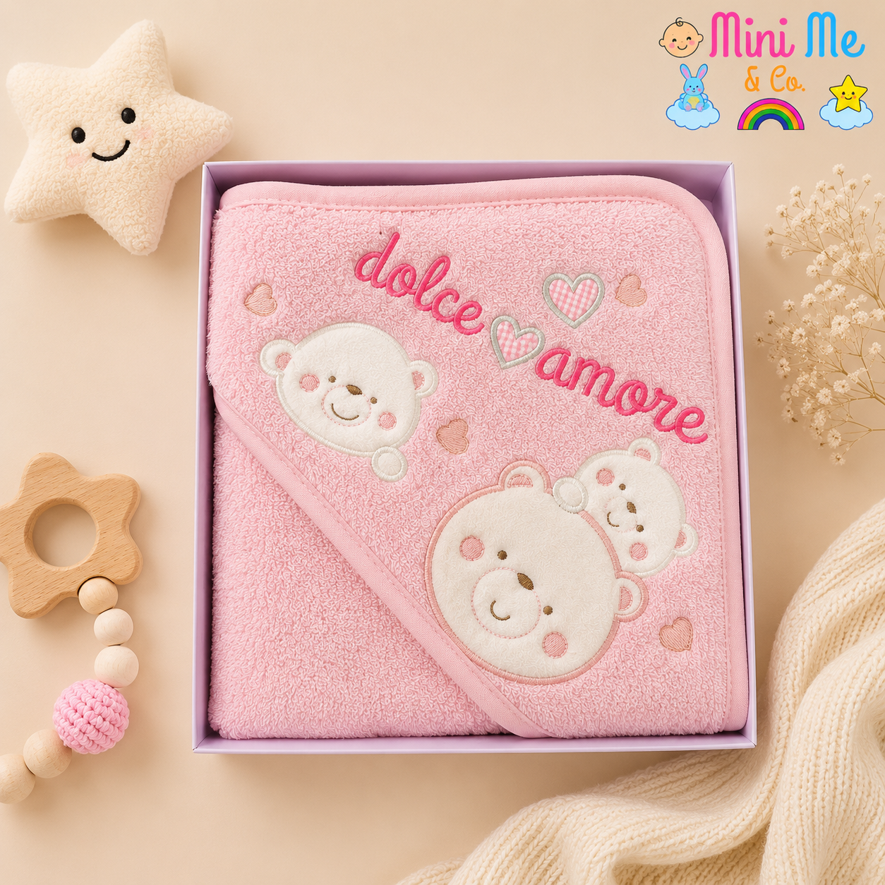 Character Hooded Towel With Box Packing