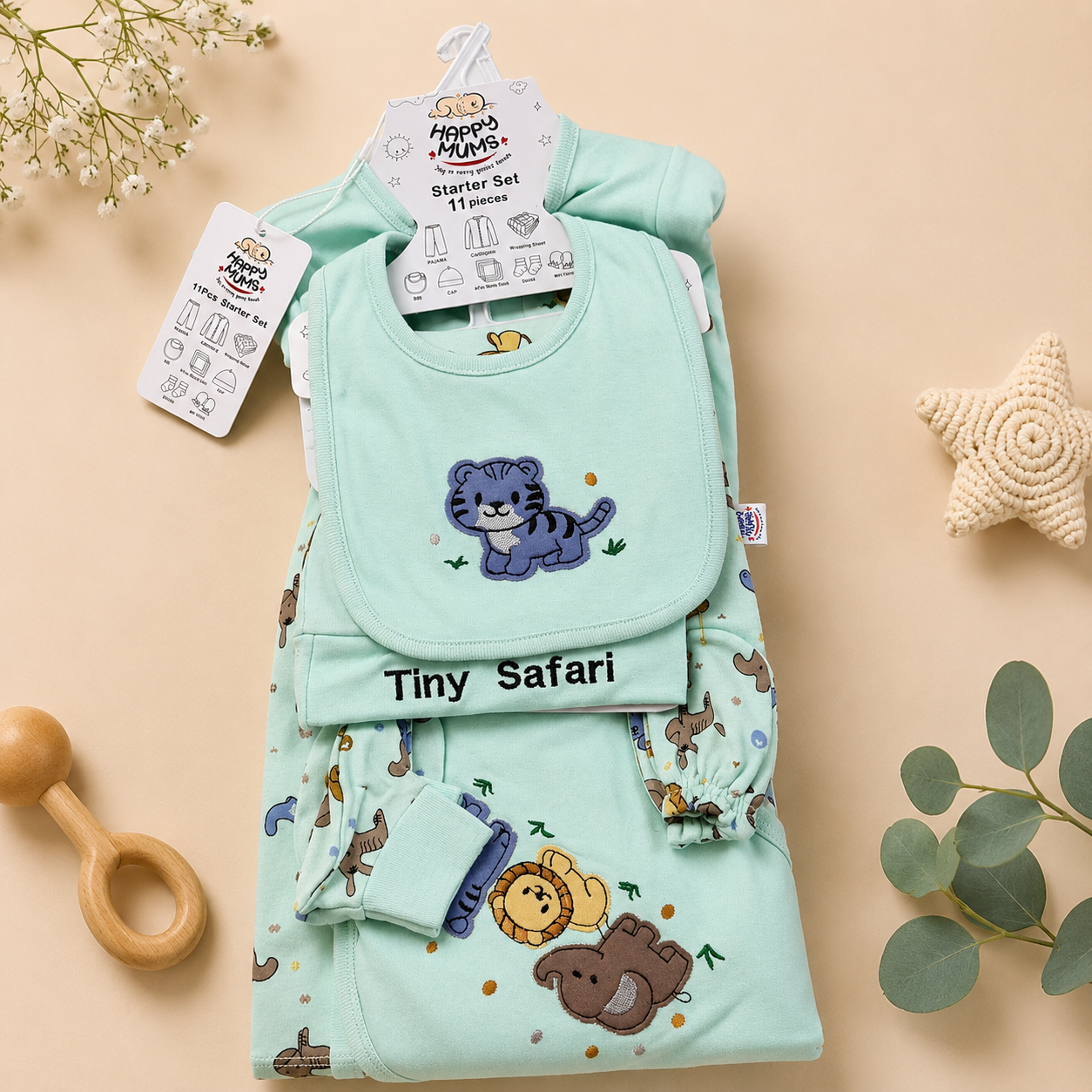 11-pcs Tiny Safari Starter Set