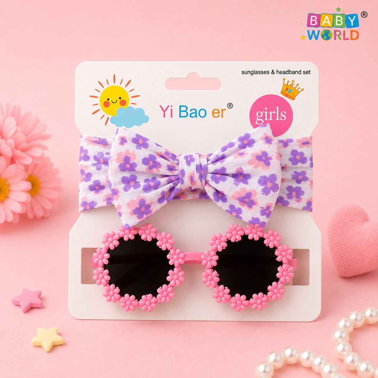 Headband and Sunglasses set