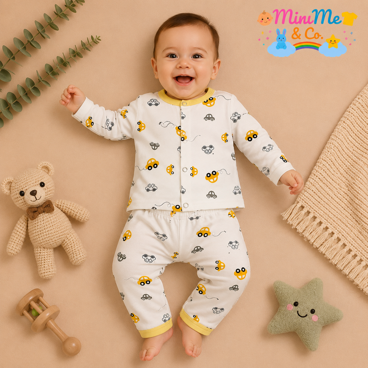 Trouser Shirt For Newborn Babies