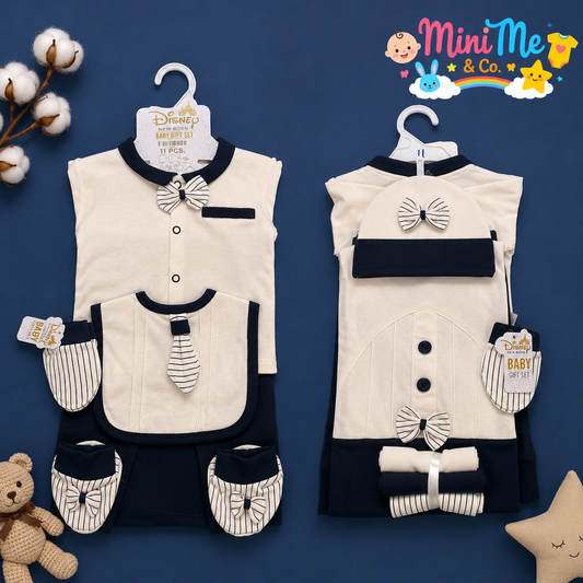 Bow Tie Starter Set 11-pc (Navy Blue)