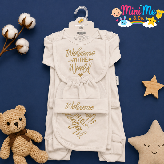 Welcome To The World Starter Set – White Gold (8 PCS)