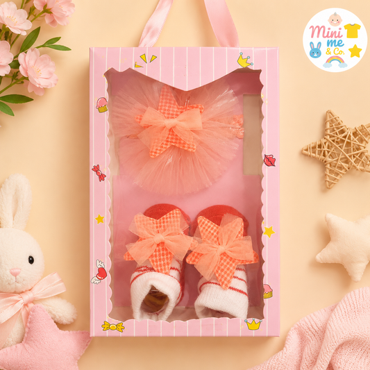 Baby Booties & Headband Set