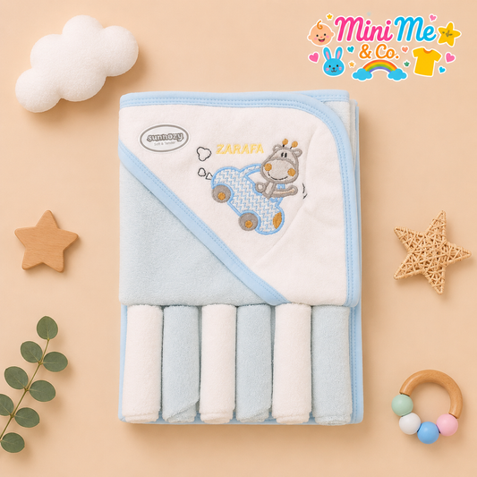 Zarafa Baby Hooded Towel Set