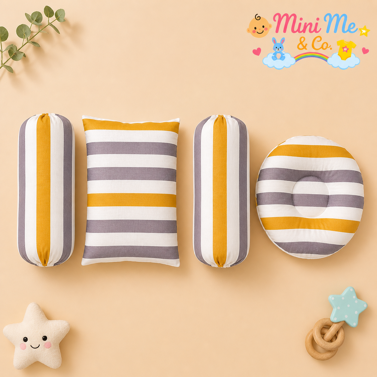 4-pc Pillows Set