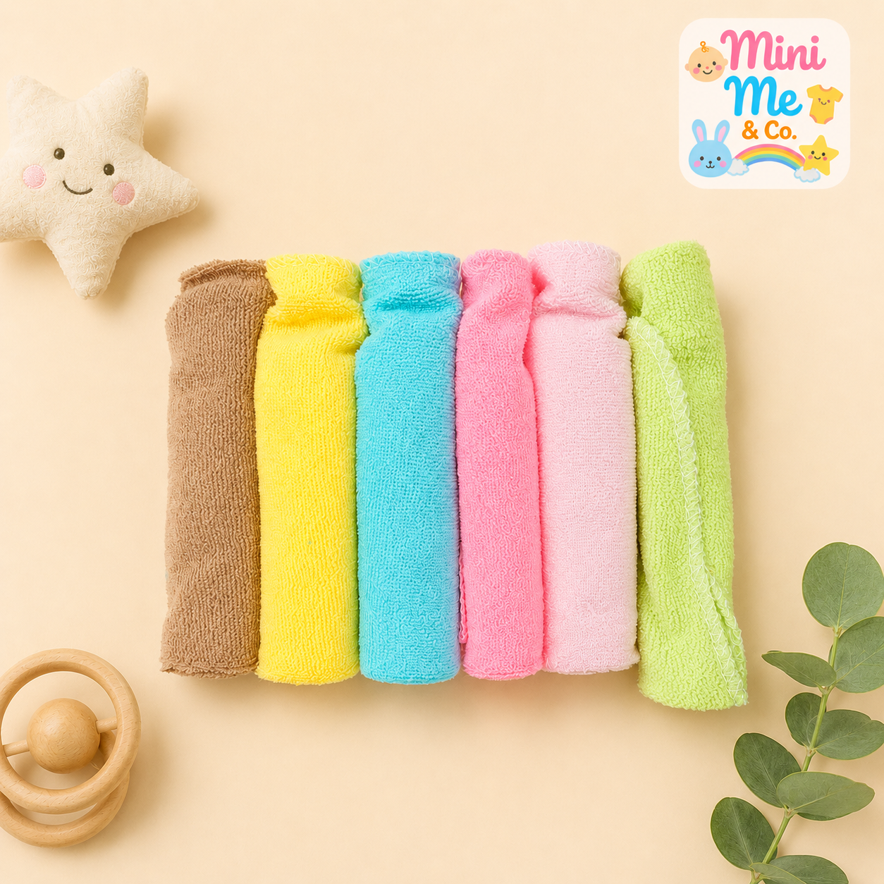 Pack of 6 Face Towels