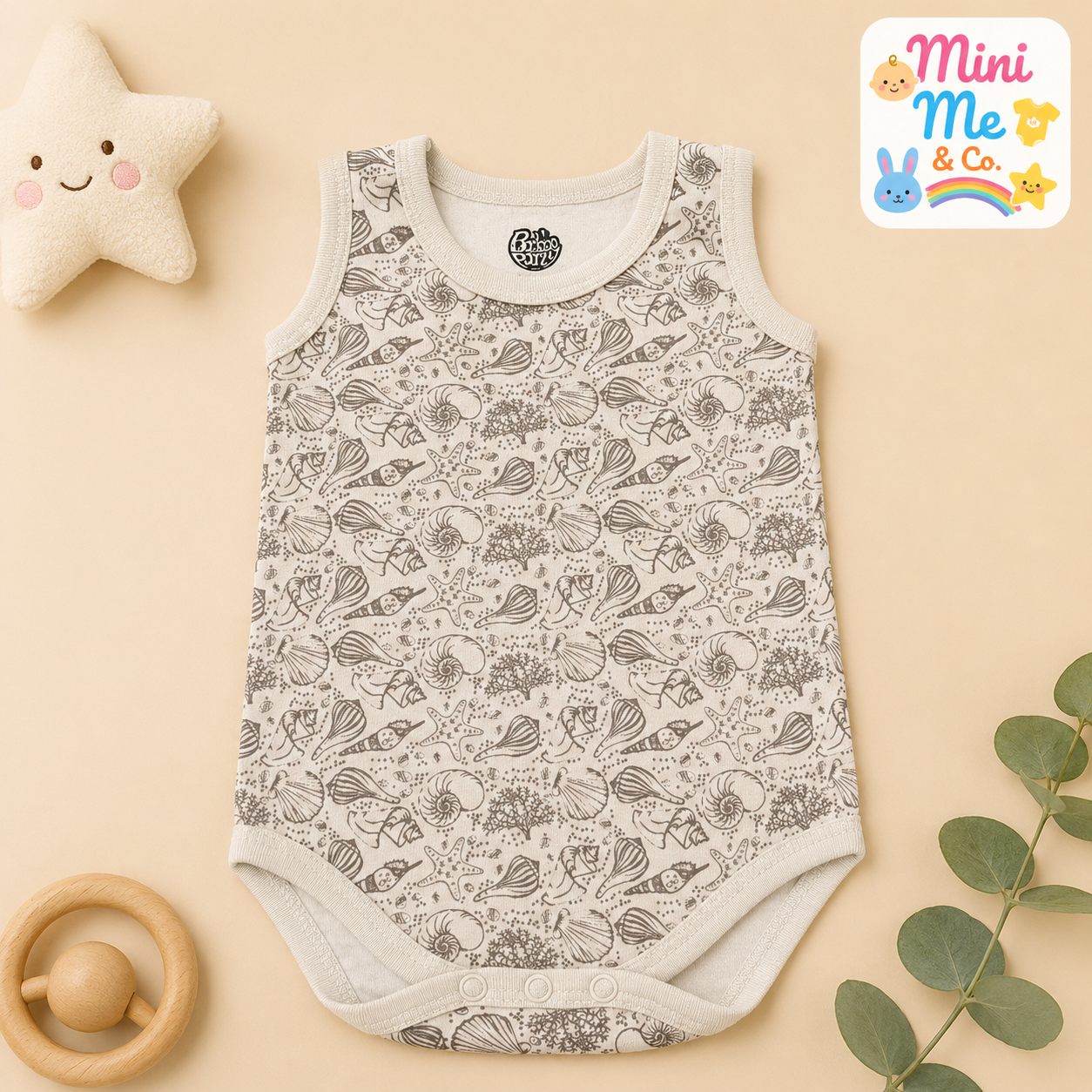 Set of 3 Bodysuits for Boys and Girls