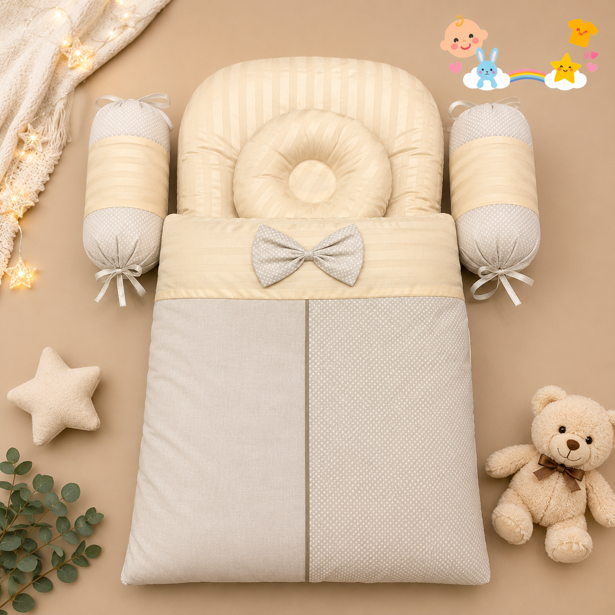 Carry Nest With 3 Pillows