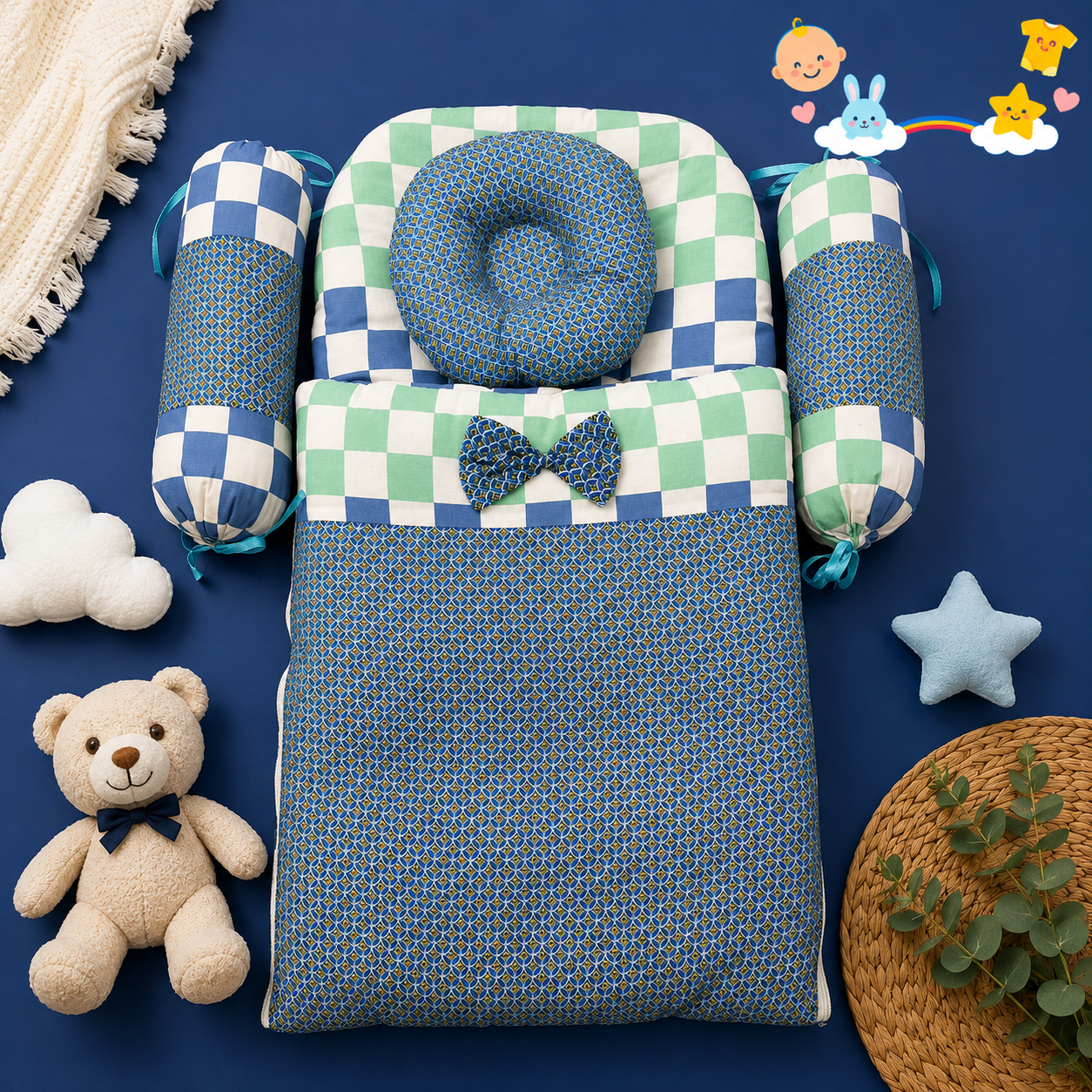 Carry Nest With 3 Pillows