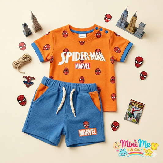 Spider-Man Orange Summer Set