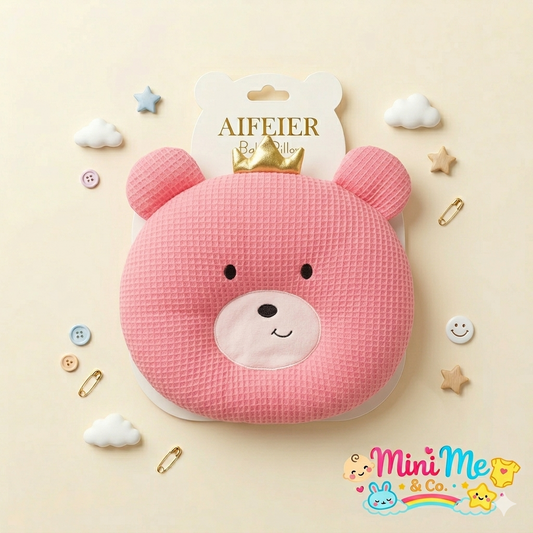 Pink Teddy Bear Pillow