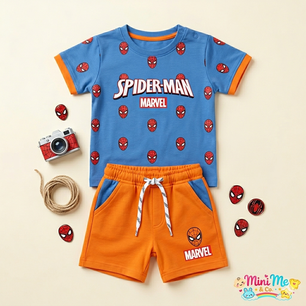 Spider-Man Blue Summer Set