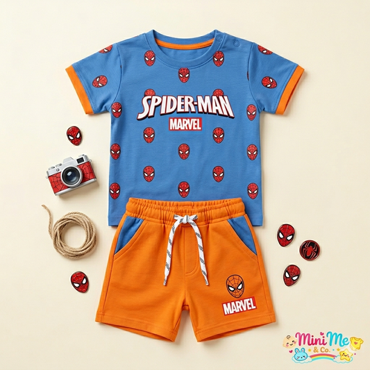 Spider-Man Blue Summer Set
