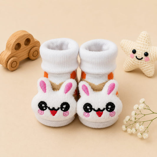 Booties With 3d Characters for Newborn