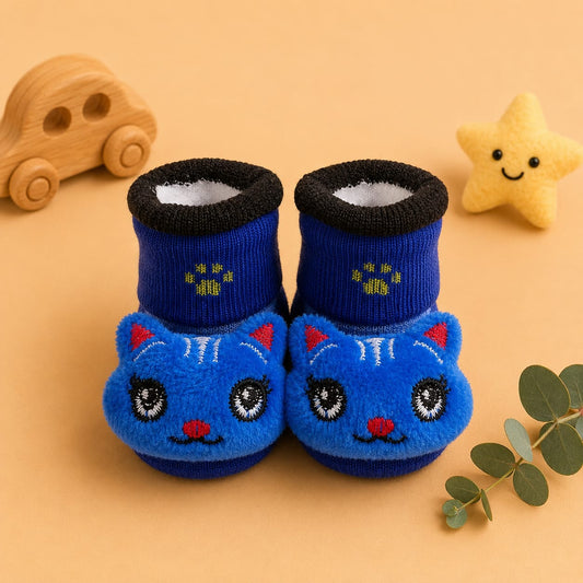Booties with 3d Characters For Newborn