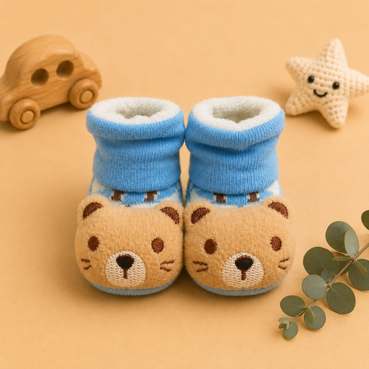 Booties with 3d Characters For Newborn