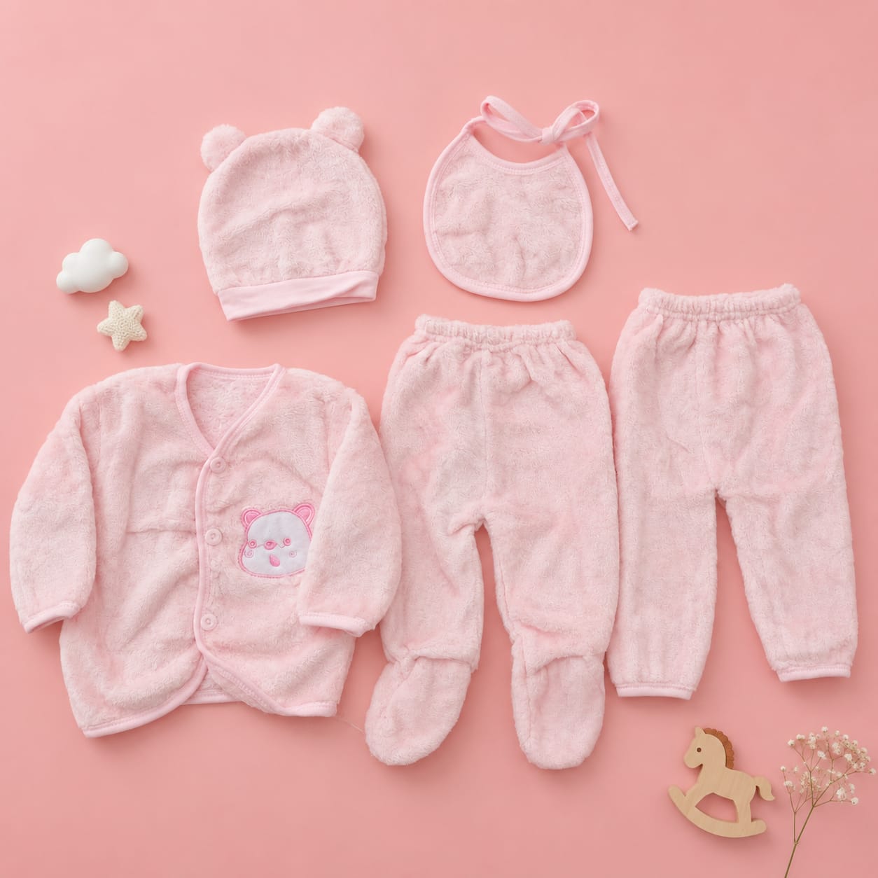 5-pc Winter Set For Newborn