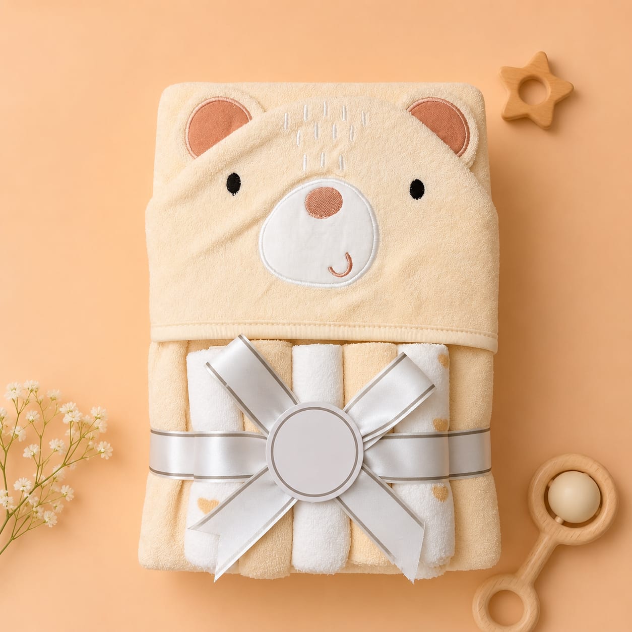 Character Hooded Towel With Faetowels