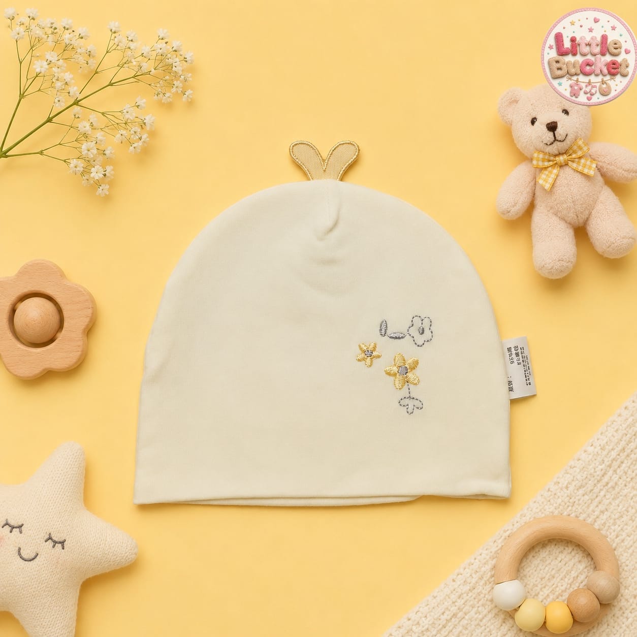 Embroidered Bunny Style Cap