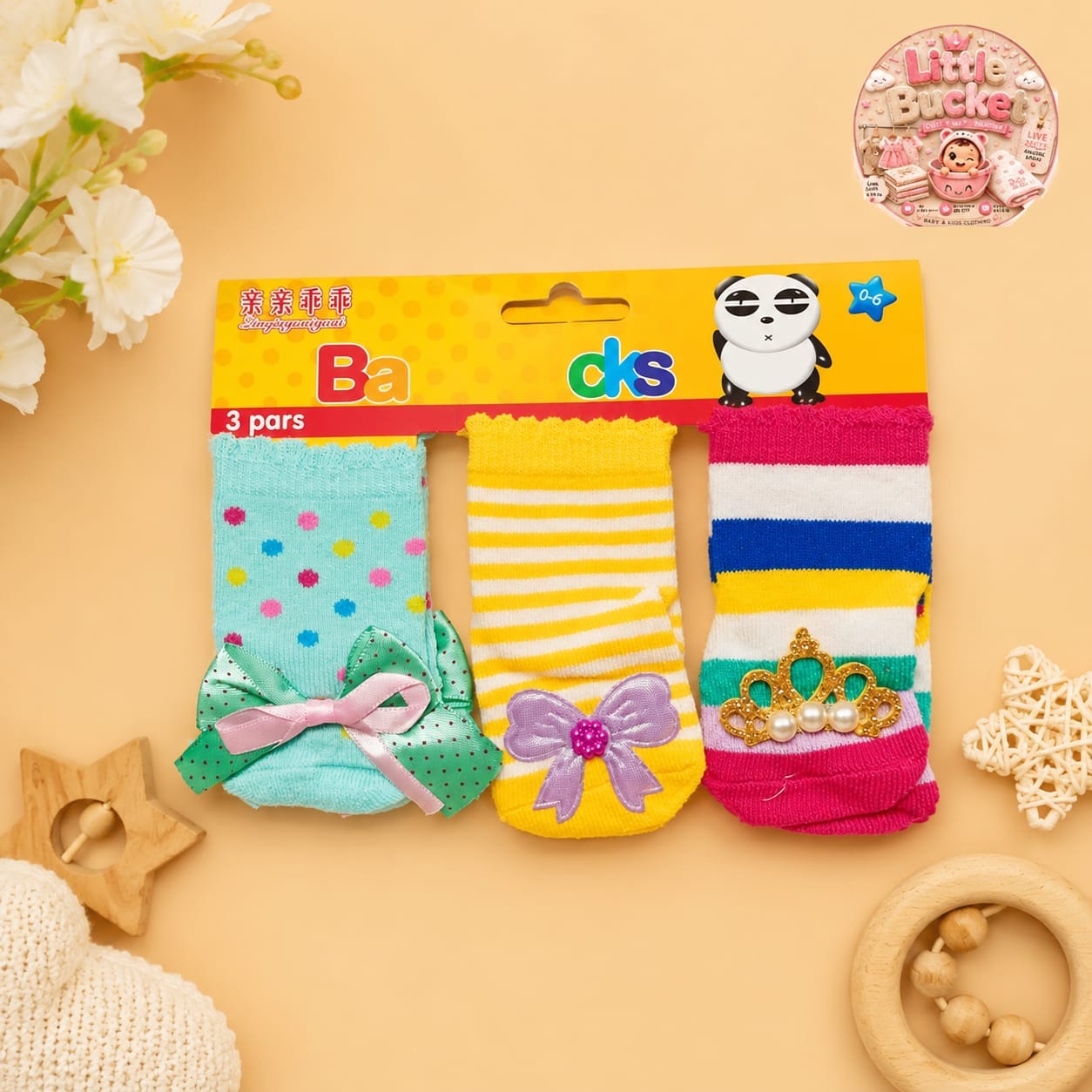 Set Of 3 Socks