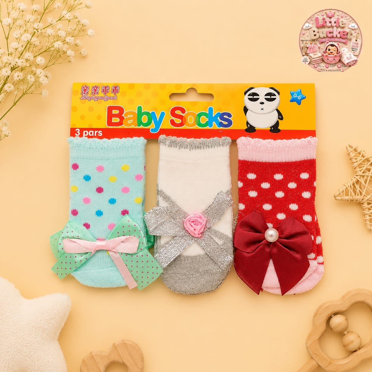 Set Of 3 Socks