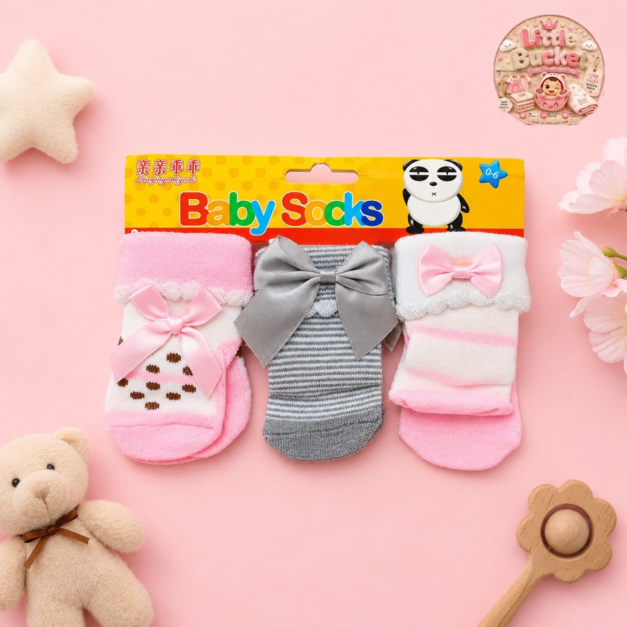 Set Of 3 Socks