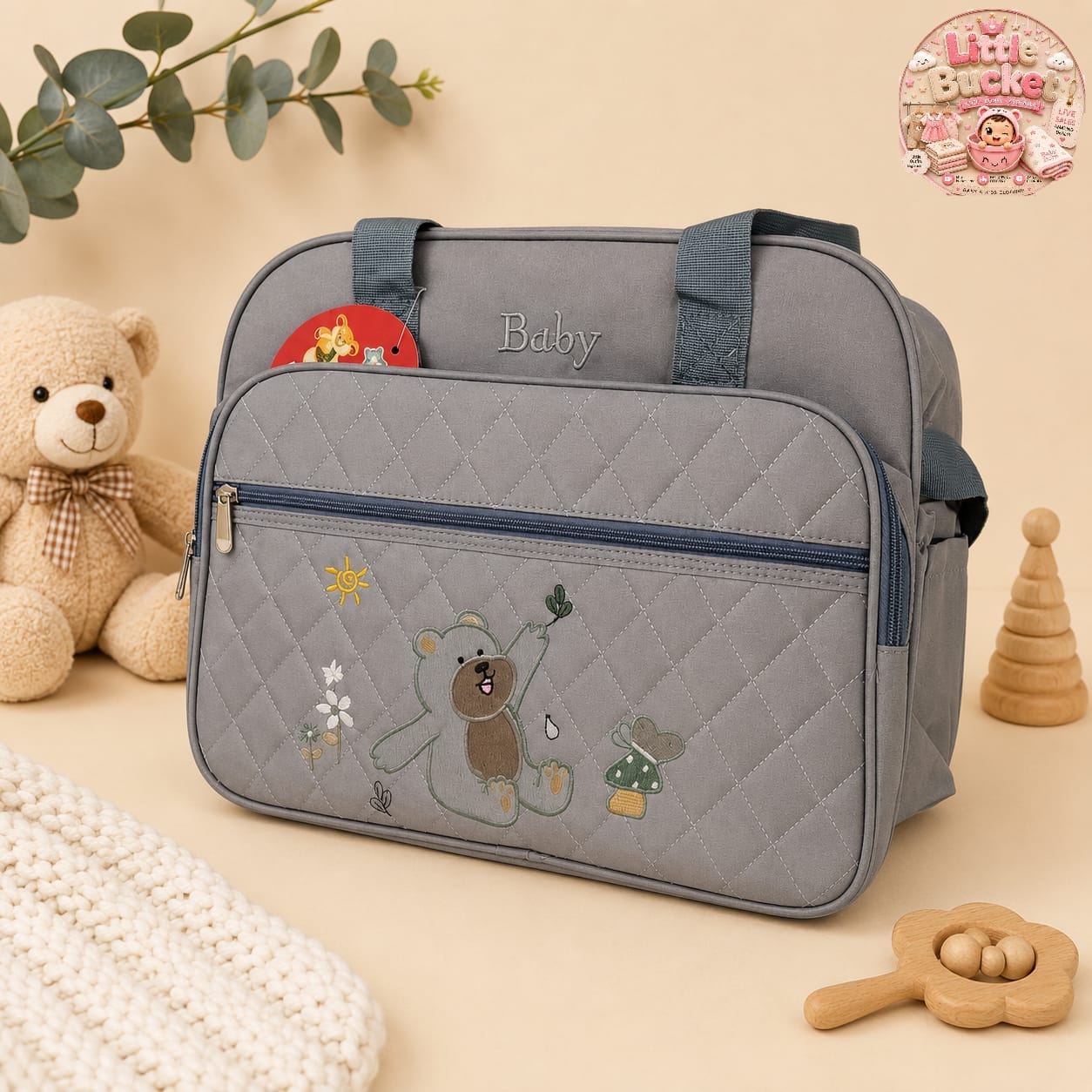 Mother Bag With Changing Sheet