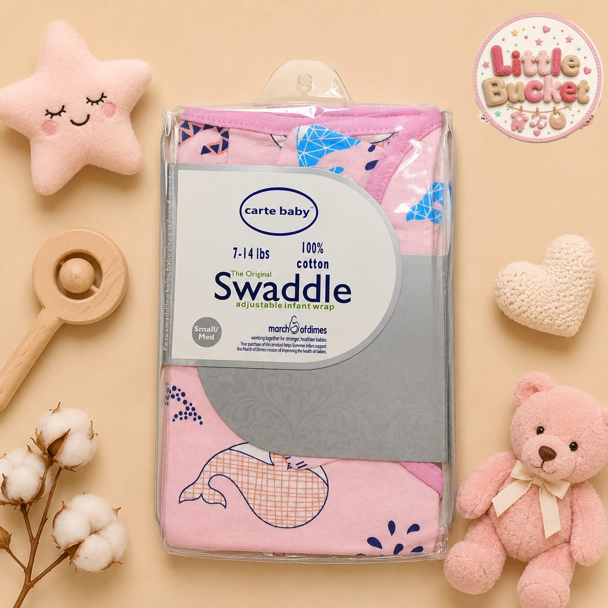 100% Cotton Swaddle