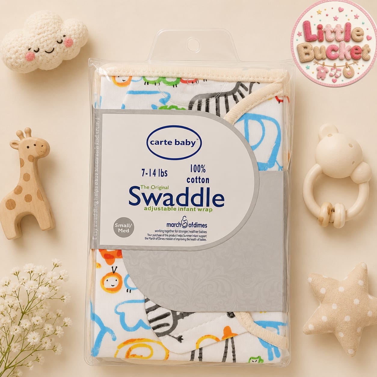 100% Cotton Swaddle