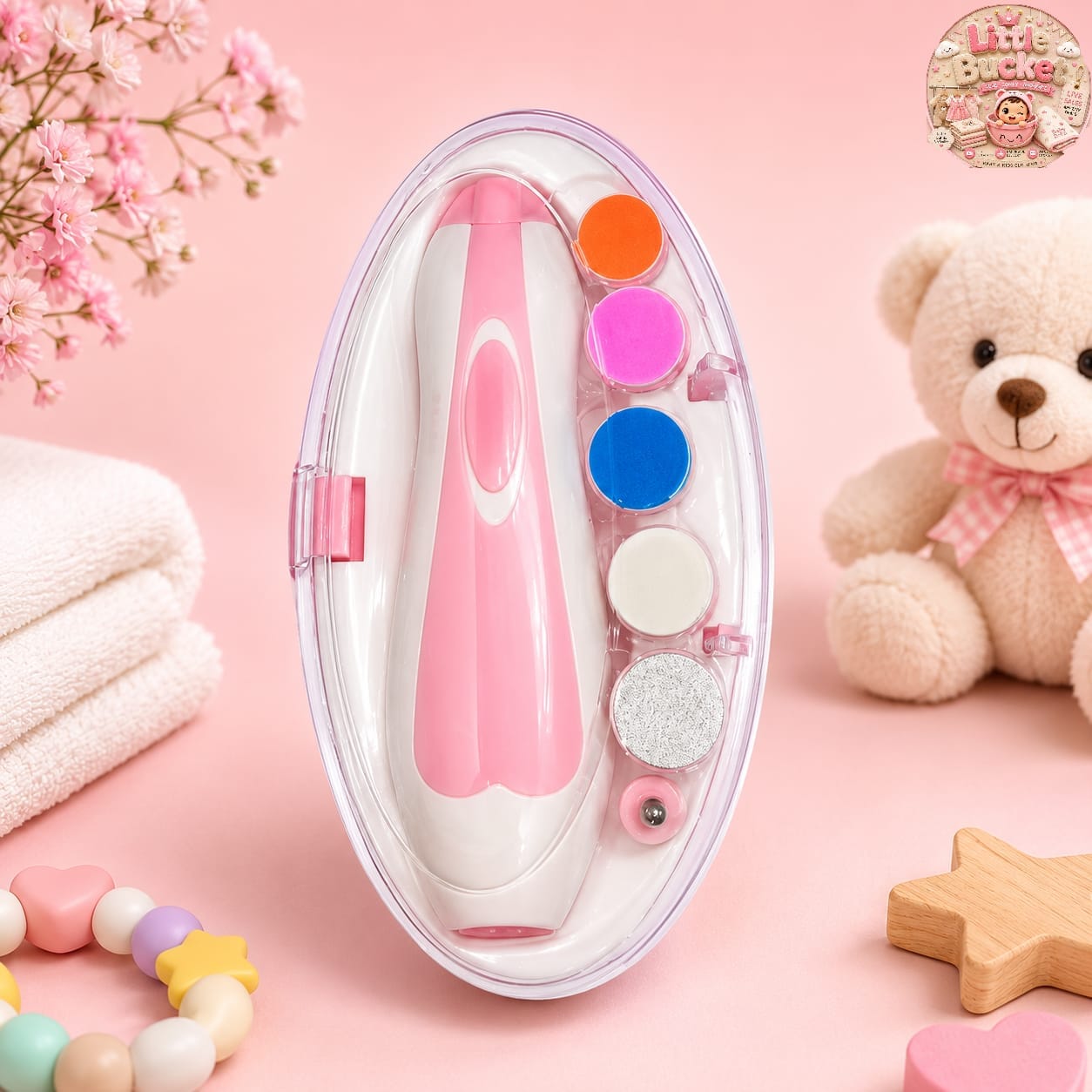 Nail Trimmer With 5 Buffers