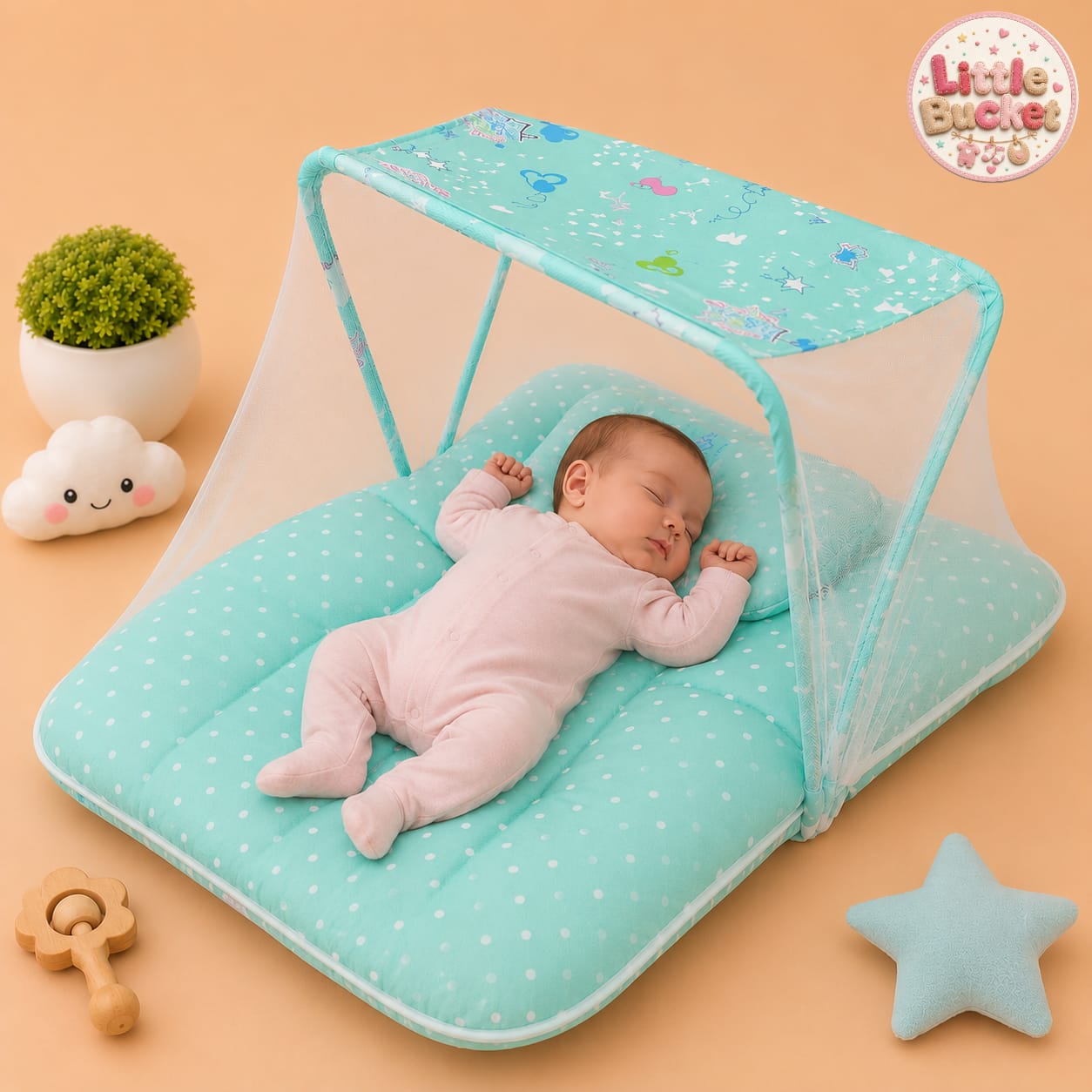 Baby Bed With Mosquito Net