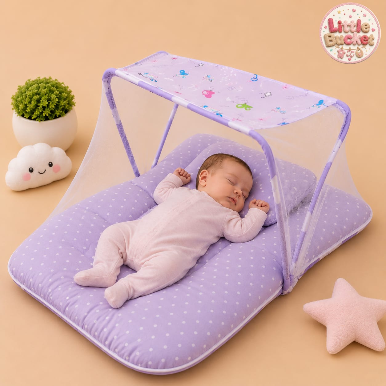 Baby Bed With Mosquito Net