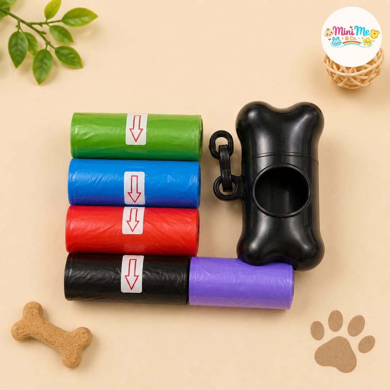 Diaper Disposable Bags + Dispenser