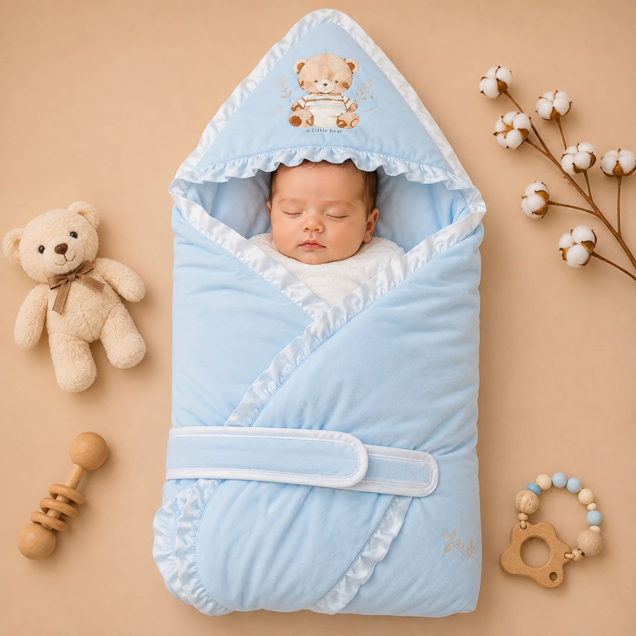 Baby Carry Nest + Blanket + Swaddle