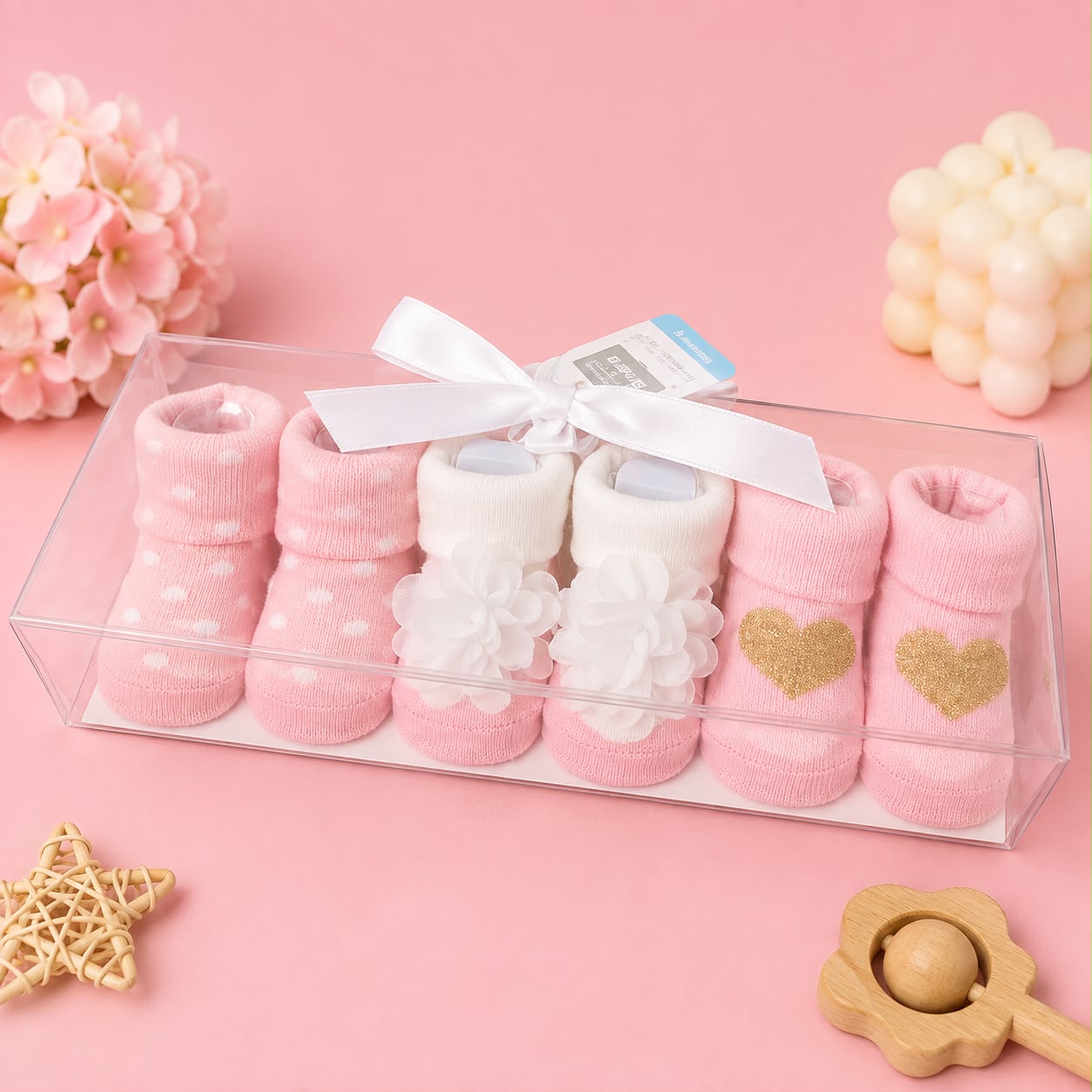 Set Of 3 Booties
